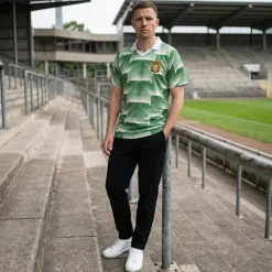 Alemania "Retro History" JELEX Hombre Camiseta de segunda equipación