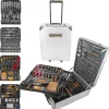ANDIARBEIT® Maletín de herramientas "todoterreno" Trolley 1000 piezas. plata