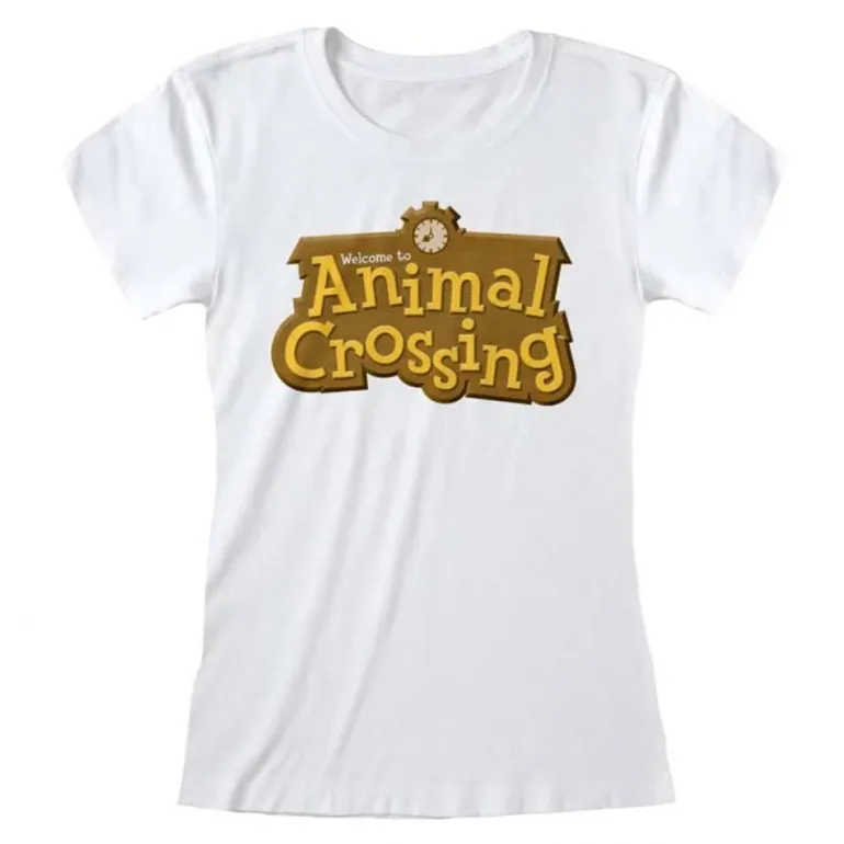Animal Crossing 3D Logo Mujer Camiseta ANC00861SKW