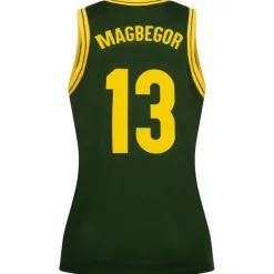 Australia Balón de baloncesto macron #13 MAGBEGOR Mujer Camiseta 58564661