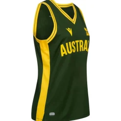 Australia Balón de baloncesto macron Mujer Camiseta de primera equipación 58563684