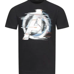 AVENGERS Marvel Endgame Quantum Hombre Camiseta FBMTS418BLK