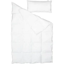 Banaru Design Juego de cama de plumón compuesto por manta y almohada 135x200 cm