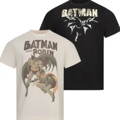 BATMAN DC COMICS Hombre Camiseta Pack de 2 FCMPK117MUL