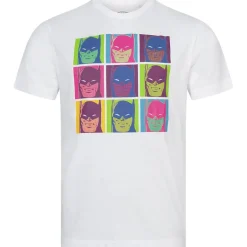 Batman DC COMICS Pop Art Hombre Camiseta FBMTS814WHT