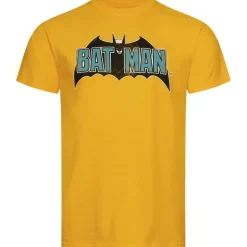 Batman DC COMICS Vintage Hombre Camiseta FBMTS828GLD