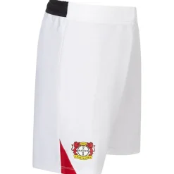 Bayer 04 Leverkusen CASTORE Hombre Pantalones cortos de tercera equipación TM1765-BLANCO