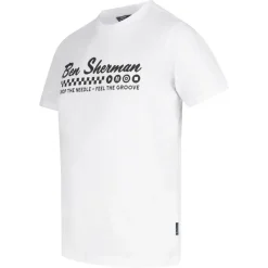 BEN SHERMAN Feel the Groove Hombre Camiseta 1012965-BLANCO