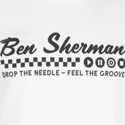BEN SHERMAN Feel the Groove Hombre Camiseta 1012965-BLANCO