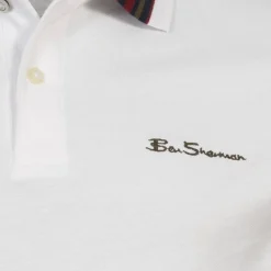 BEN SHERMAN House Collar Hombre Polo 0078169NR-BLANCO