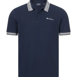 BEN SHERMAN Mono Collar Interest Hombre Polo 1012639-AZUL MARINO OSCURO