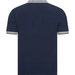 BEN SHERMAN Mono Collar Interest Hombre Polo 1012639-AZUL MARINO OSCURO