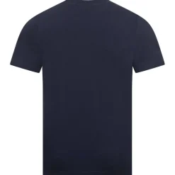BEN SHERMAN Small Logo Hombre Camiseta 0076266-MARINO OSCURO