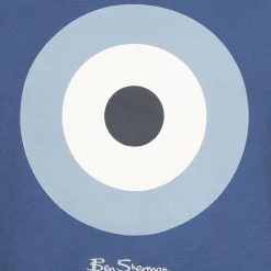 BEN SHERMAN Target Tee Hombre Camiseta 0078052NU-RIVIERABLUE