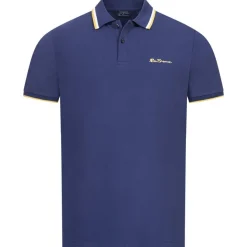 BEN SHERMAN Twin Tipped Hombre Polo 0076270NR-CrepúsculoDenim