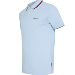 BEN SHERMAN Twin Tipped Hombre Polo 0076270-ICEBLUE