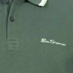 BEN SHERMAN Twin Tipped Hombre Polo 0076270NR-Verde