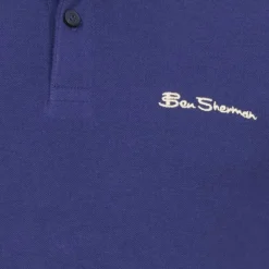 BEN SHERMAN Twin Tipped Hombre Polo 0076270-CREÚSCULO DENIM