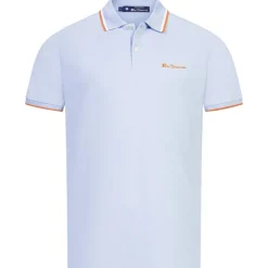 BEN SHERMAN Twin Tipped Hombre Polo 0076270N-PALEBLUE