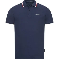 BEN SHERMAN Twin Tipped Hombre Polo 0076270NR-AZUL MARINO OSCURO