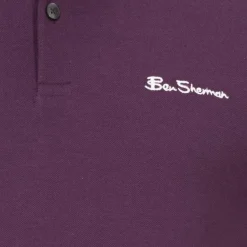 BEN SHERMAN Twin Tipped Hombre Polo 0076270-CIRUELA