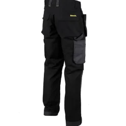 Bench Workwear Boston Cordura Hombre Pantalón de trabajo BNCH 015-Negro/Gris