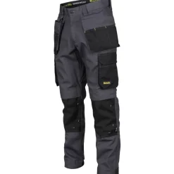 Bench Workwear Dallas Hombre Pantalón de trabajo BNCH 014-Gris/Negro