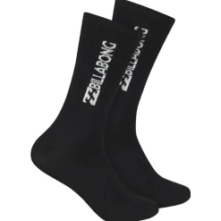 Billabong Unisex Crew Tennis Calcetines 3 pares negro BG-02 CREW