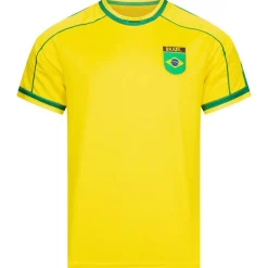 Brasil "Retro History" JELEX Hombre Camiseta