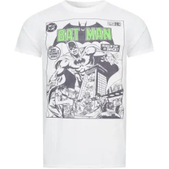 Bruce Wayne Batman DC COMICS Hombre Camiseta FBMTS815WHT