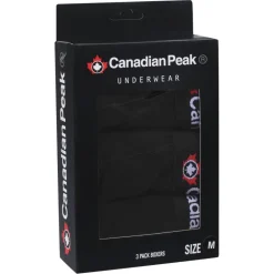Canadian Peak Hombre Calzoncillos bóxer Pack de 3 CPB-01