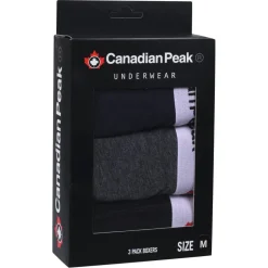 Canadian Peak Hombre Calzoncillos bóxer Pack de 3 CPB-04