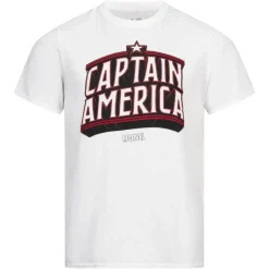 Captain America Marvel Archieve Hombre Camiseta FCMTS060WHT