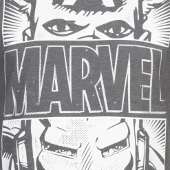 CÓMICS DE MARVEL Core Logo Hombre Camiseta FBMTS095DKH