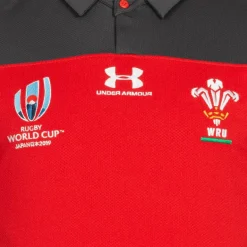 Copa del Mundo de la Unión de Gales Under Armour Hombre Camiseta de rugby 1341608-600