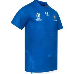 Copa Mundial de Rugby de Samoa CASTORE Hombre Camiseta de primera equipación TM2976-AZUL REAL