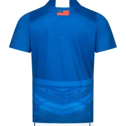 Copa Mundial de Rugby de Samoa CASTORE Hombre Camiseta de primera equipación TM2976-AZUL REAL