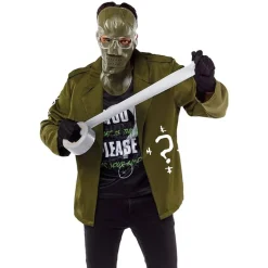 DC COMICS Riddler Batman Movie Hombre Disfraz 991338