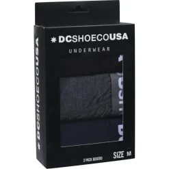 DC Shoes Hombre Calzoncillos bóxer Pack de 3 DC-B3