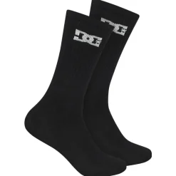 DC Shoes Sport Crew Unisex Calcetines 3 pares DC-02 CREW negro