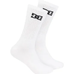 DC Shoes Sport Crew Unisex Calcetines 3 pares blanco DC-01 CREW