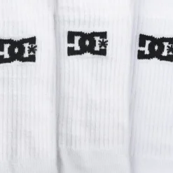 DC Shoes Sport Crew Unisex Calcetines 3 pares blanco DC-01 CREW
