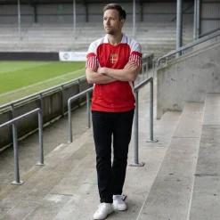 Dinamarca "Retro History" JELEX Hombre Camiseta