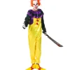 Disfraz de payaso de terror Mono Hombre "Grimmface" MIESEPETER®