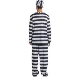 Disfraz de recluso de prisión 