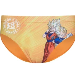 Dragon Ball Niño Bañador slip SE1858-naranja