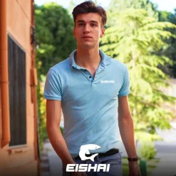 EISHAI "Mare" Hombre Polo negro