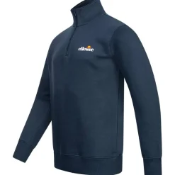 ellesse Benevento Hombre 1/4-Cremallera Sudadera SOP23856-Marino