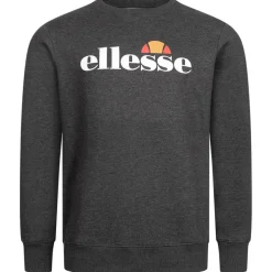 ellesse Kanya Crew Hombre Sudadera SOP24044-Gris oscuro