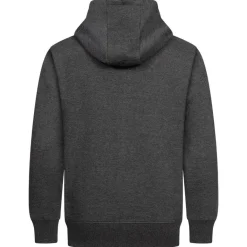 ellesse Klemerio Full Zip Hombre Sudadera con cremallera y capucha SOP23857-Gris oscuro